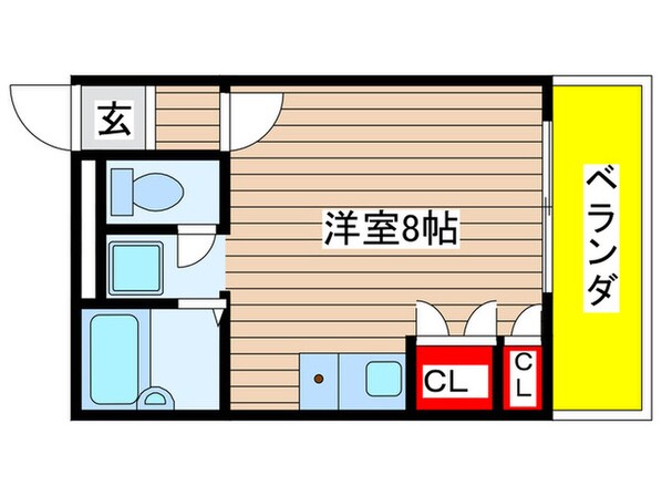 メゾン諸ノ木の物件間取画像